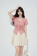 Women's Plus Size Summer Niche T-shirt Top Short Sleeve Top Women's Plus Size Summer Niche T-shirt Top Short Sleeve Top