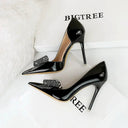 European High Heels Patent Leather Pumps For Elegance European High Heels Patent Leather Pumps For Elegance