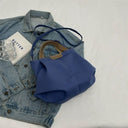 Large Canvas Tote Bag: Stylish Japan & Korea Trend Large Canvas Tote Bag: Stylish Japan & Korea Trend