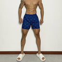 Uawo Men Home Casual Breathable Sweat Absorbing Shorts Uawo Men Home Casual Breathable Sweat Absorbing Shorts