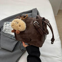 Spring and Summer Women's Stylish Korean Crossbody Bucket Bag Spring and Summer Women's Stylish Korean Crossbody Bucket Bag