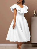 Plus Size Summer Party Dress Elegant Fashion For Women Plus Size Summer Party Dress Elegant Fashion For Women