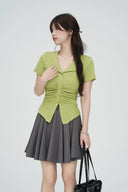 Women's Plus Size Summer Niche T-shirt Top Short Sleeve Top Women's Plus Size Summer Niche T-shirt Top Short Sleeve Top