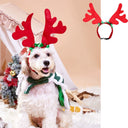 Christmas Pet Clothes Red Nose Deer Sweater For Dogs Christmas Pet Clothes Red Nose Deer Sweater For Dogs