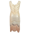 Shimmering Sequin Tassel Dress Glamorous Evening Wear Shimmering Sequin Tassel Dress Glamorous Evening Wear