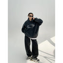 Sweater Waste Wood Distressed Thick Loose Vintage Top for Winter Sweater Waste Wood Distressed Thick Loose Vintage Top for Winter