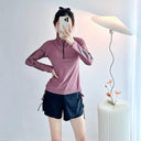 Sun-Protective Plus Size Swimsuit Set for Women Stylish Sun-Protective Plus Size Swimsuit Set for Women Stylish