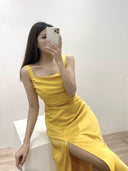 Elegant Backless Dress For Summer Chic Style Young Adults Elegant Backless Dress For Summer Chic Style Young Adults