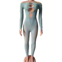 Off Shoulder Jumpsuit Chic High Waist Women Fashion Piece Off Shoulder Jumpsuit Chic High Waist Women Fashion Piece