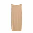 Elegant Modal Pencil Skirt Versatile Summer Staple Skirt Elegant Modal Pencil Skirt Versatile Summer Staple Skirt