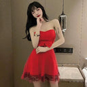 Sexy Pettiskirt Bridesmaid Dress Elegant Tube Top Style Sexy Pettiskirt Bridesmaid Dress Elegant Tube Top Style