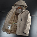 Trendy Warm Outdoor Fleece Lined Coat Windproof for Autumn Trendy Warm Outdoor Fleece Lined Coat Windproof for Autumn