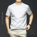 Classy White Cotton T-shirt Summer Style Essential for Men Classy White Cotton T-shirt Summer Style Essential for Men