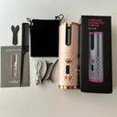 Wireless Hair Curler Cross Border Fully Automatic USB Curler Wireless Hair Curler Cross Border Fully Automatic USB Curler