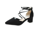 Korean Style Pointed Flats Strappy Heels Chic Everyday Trend Korean Style Pointed Flats Strappy Heels Chic Everyday Trend