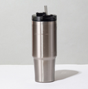 Large Capacity Stainless Steel Thermos Cup with Straw Coffee Cup Large Capacity Stainless Steel Thermos Cup with Straw Coffee Cup