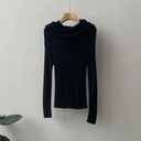 Chic Off-Shoulder Sweater: Elevate Your Autumn Wardrobe Chic Off-Shoulder Sweater: Elevate Your Autumn Wardrobe