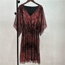 Glittering Beaded Dress Sparkle Shine Elegant Statement Glittering Beaded Dress Sparkle Shine Elegant Statement