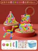 Changeable Magnetic Rods 3D Strong Magnetic Educational Toys Changeable Magnetic Rods 3D Strong Magnetic Educational Toys