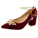 Xiuhe Maternity Bridal Shoes for Expecting Brides in Autumn Xiuhe Maternity Bridal Shoes for Expecting Brides in Autumn