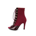 Jazz Lace-up High Heels for Elegant Stylish Occasions Jazz Lace-up High Heels for Elegant Stylish Occasions