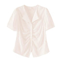 Women's Plus Size Summer Niche T-shirt Top Short Sleeve Top Women's Plus Size Summer Niche T-shirt Top Short Sleeve Top