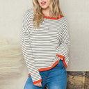 Fall and Winter Pure Cotton Fashion Drop-Shoulder Sweater Fall and Winter Pure Cotton Fashion Drop-Shoulder Sweater