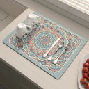Kitchen Water Draining Pad Non Slip Insulation Mat Kitchen Water Draining Pad Non Slip Insulation Mat