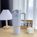 Stanley 1.18L Stainless Steel Cup With Straw Durable 304 Stanley 1.18L Stainless Steel Cup With Straw Durable 304