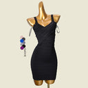 Bodycon Bandage Dress: Sexy V-neck Knit Dress for Women Bodycon Bandage Dress: Sexy V-neck Knit Dress for Women