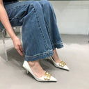 Graceful Women's European Style Footwear Elegant Chic Shoes Graceful Women's European Style Footwear Elegant Chic Shoes