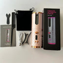 Wireless Hair Curler Cross Border Fully Automatic USB Curler Wireless Hair Curler Cross Border Fully Automatic USB Curler