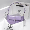 Luxurious Crocodile Leather Shoulder Bag Chic Messenger 2023 Luxurious Crocodile Leather Shoulder Bag Chic Messenger 2023