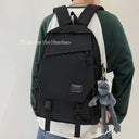 Campus Chic Waterproof Schoolbag Stylish Storage Solution Campus Chic Waterproof Schoolbag Stylish Storage Solution