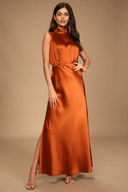Smooth Elegance High Slit Socialite Dress Modern Day Chic Smooth Elegance High Slit Socialite Dress Modern Day Chic
