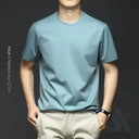 Classy White Cotton T Shirt For Men Summer Style Essential Classy White Cotton T Shirt For Men Summer Style Essential