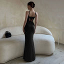 Fancy Butterfly Backless Slip Dress Summer Slim Fit Fancy Butterfly Backless Slip Dress Summer Slim Fit