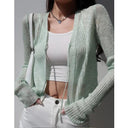 Retro Knit Cardigan: Vintage Style Apparel for Spring Chic Retro Knit Cardigan: Vintage Style Apparel for Spring Chic