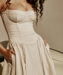 Sexy Tight Slim Wrap Hip Dress French Retro Long Dress Sexy Tight Slim Wrap Hip Dress French Retro Long Dress