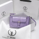 Luxurious Crocodile Leather Shoulder Bag Chic Messenger 2023 Luxurious Crocodile Leather Shoulder Bag Chic Messenger 2023