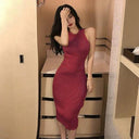 Spring Charm Knit Dress Elegant Fit for Sophisticated Style Spring Charm Knit Dress Elegant Fit for Sophisticated Style