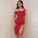 Sexy Backless Party Dress Luxurious Summer Fashion Statement Sexy Backless Party Dress Luxurious Summer Fashion Statement