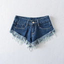 Sizzling Denim Shorts for Edgy Street Style Trend Women Sizzling Denim Shorts for Edgy Street Style Trend Women