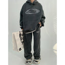 Sweater Waste Wood Distressed Thick Loose Vintage Top for Winter Sweater Waste Wood Distressed Thick Loose Vintage Top for Winter