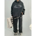 Distressed Wood Sweater Thick Loose Vintage Top For Winter Distressed Wood Sweater Thick Loose Vintage Top For Winter