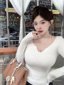 Autumn Chic Korean Sweater: Cozy Fashion Essential Wear Autumn Chic Korean Sweater: Cozy Fashion Essential Wear