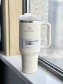 Stanley 1.18L Stainless Steel Cup With Straw Durable 304 Stanley 1.18L Stainless Steel Cup With Straw Durable 304