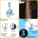 Luminous Firefly Star Dog Charm Beads Enchanting Bracelet Luminous Firefly Star Dog Charm Beads Enchanting Bracelet