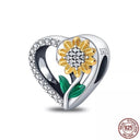 Ocean-Themed Sterling Silver Charms Set for Bracelets Ocean-Themed Sterling Silver Charms Set for Bracelets