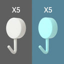 Self Adhesive Wall Hooks No Drilling Easy Home Organization Self Adhesive Wall Hooks No Drilling Easy Home Organization